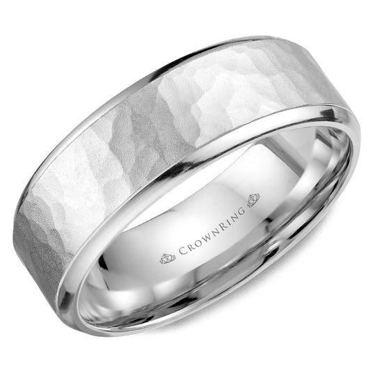 Crown Ring Wedding Band WB-8140