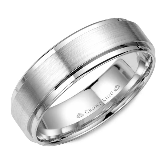 Crown Ring Wedding Band WB-9034