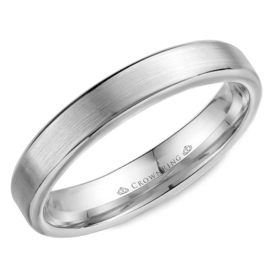 Crown Ring Wedding Band WB-9096