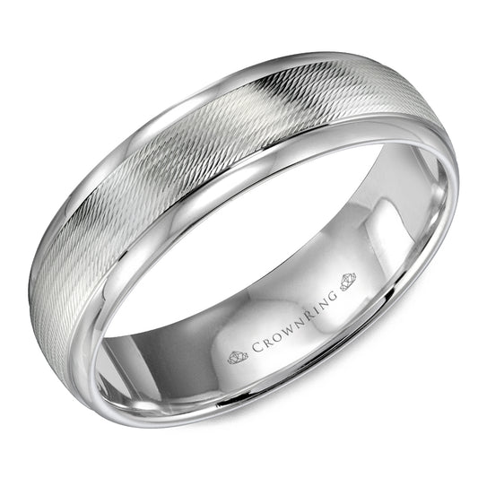 Crown Ring Wedding Band WB-9560