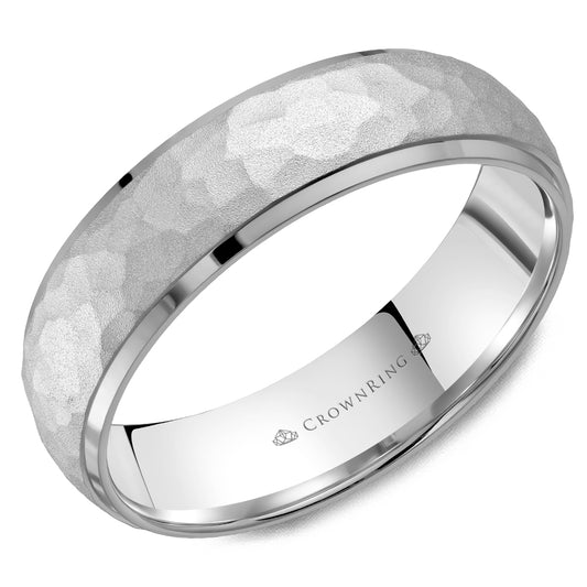Crown Ring Wedding Band WB-9918