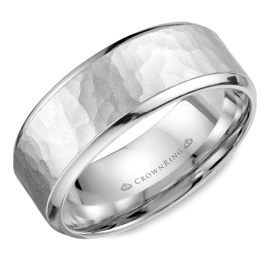 Crown Ring Wedding Band WB-9968