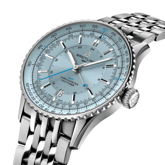 breitling navitimer automatic gmt 41 watch a32310171c1a1