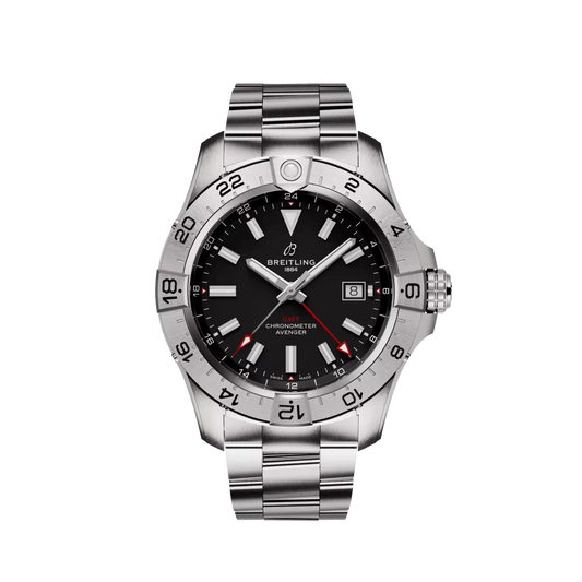 breitling avenger automatic gmt 44 watch a32320101b1a1