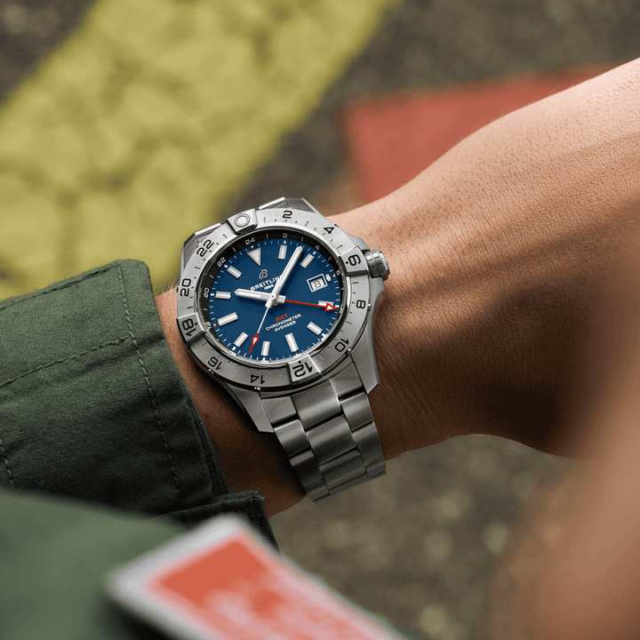 breitling avenger automatic gmt 44 watch a32320101c1a1