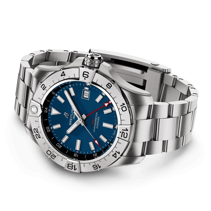 breitling avenger automatic gmt 44 watch a32320101c1a1
