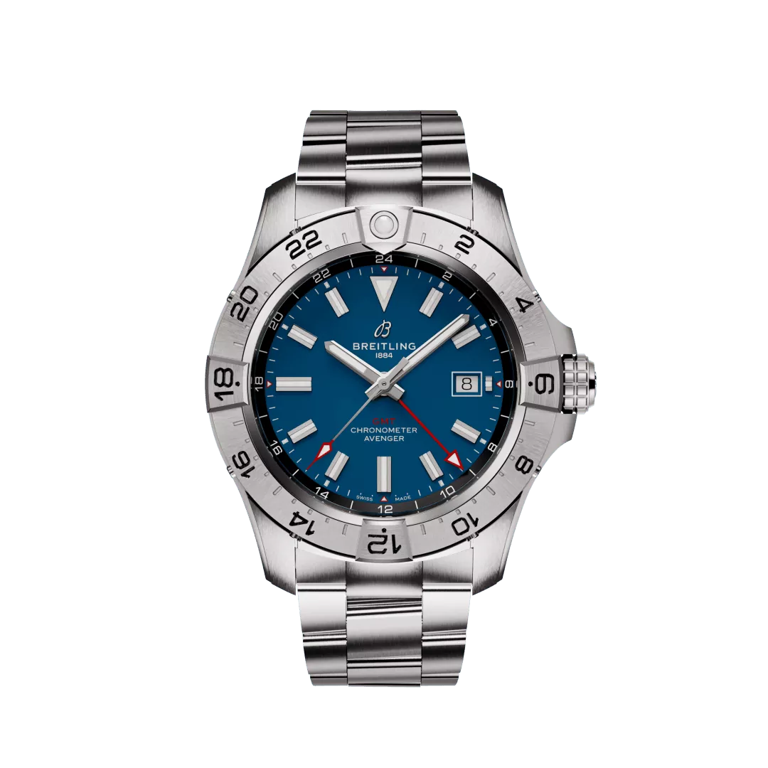 breitling avenger automatic gmt 44 watch a32320101c1a1