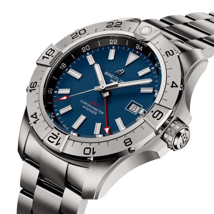 breitling avenger automatic gmt 44 watch a32320101c1a1