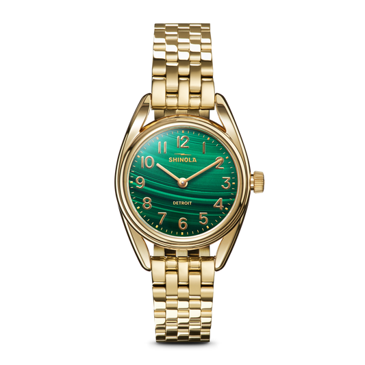 Shinola Derby Watch S0120307528-1-Malachite-30.5-USA
