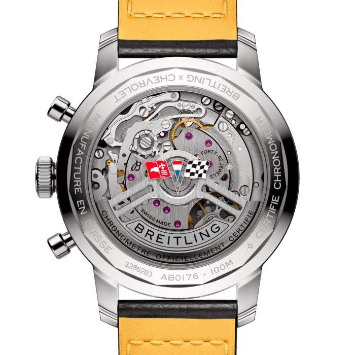 breitling top time b01 chevrolet corvette watch ab01761a1k1x1