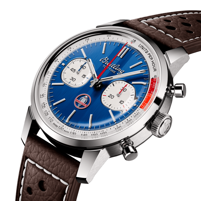 breitling top time b01 shelby cobra watch ab01763a1c1x1