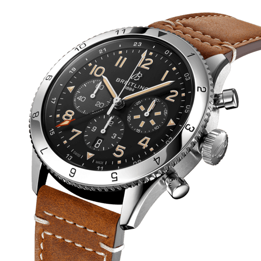 breitling super avi b04 chronograph gmt 46 p 51 mustang watch ab04453a1b1x1