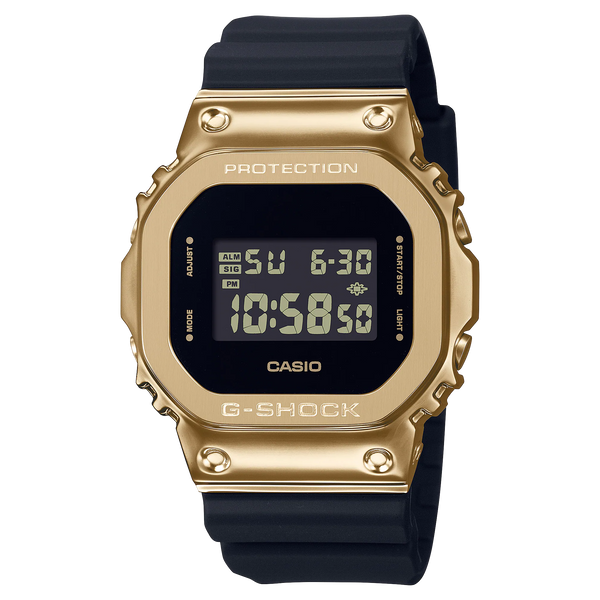 G shock black and gold original shop