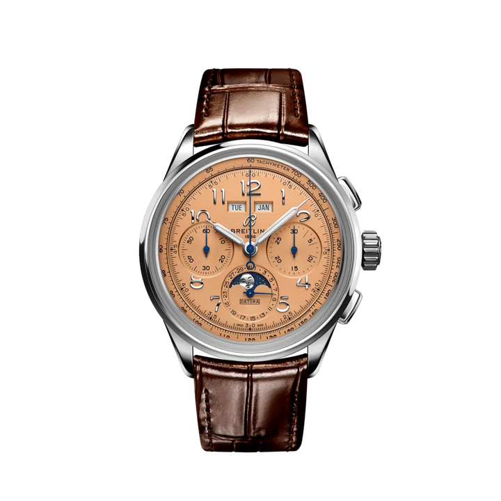 breitling premier b25 datora 42 watch ab2510201k1p1