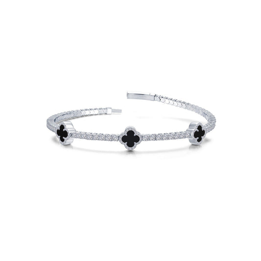 2 4 ctw flexible station tennis bracelet