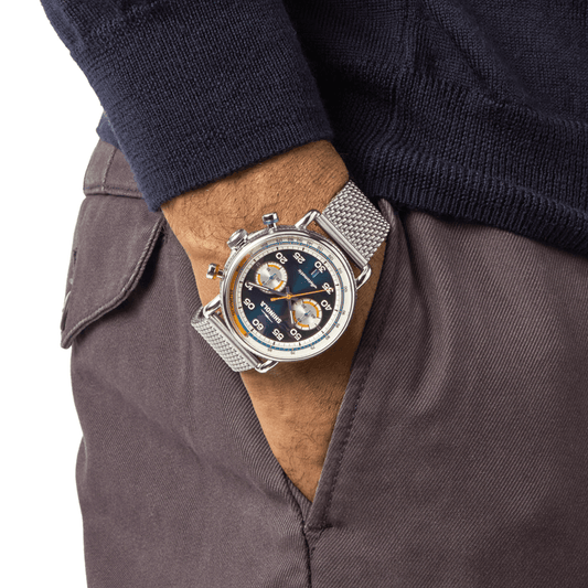 Shinola Canfield Speedway Open Road Automatic Chronograph Watch S0120308430-1-MdntBlu-44-USA