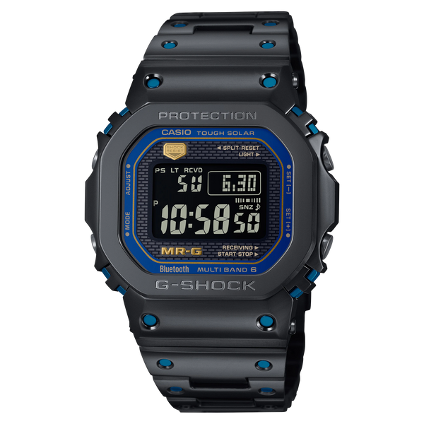 G Shock MRGB5000BA 1 Super Titanium Square Cobalt Chrome Bluetooth Solar Buy G Shock watches at Safe Jewelers