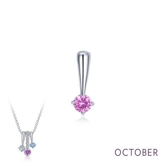 october birthstone love pendant 1