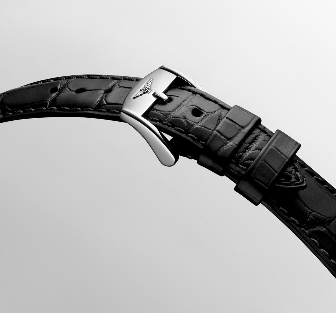 Conquest Heritage Central Power Reserve Automatic Watch, Ø 38.00 Mm, Stainless Steel.