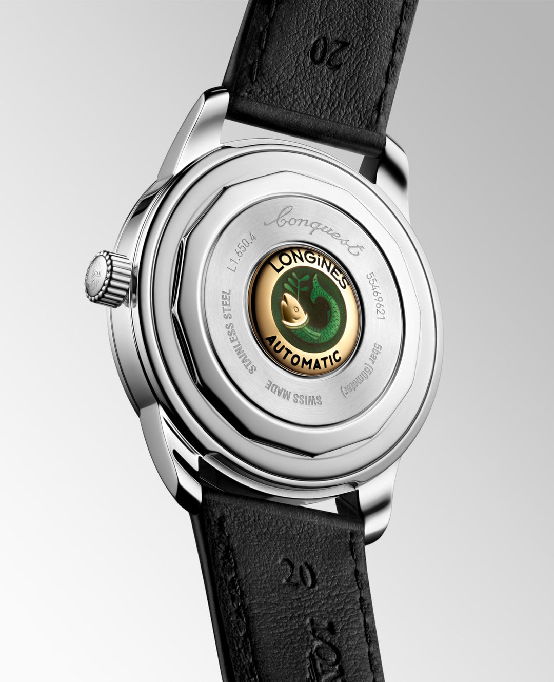 Conquest Heritage Automatic Watch, Ø 40.00 Mm, Stainless Steel.