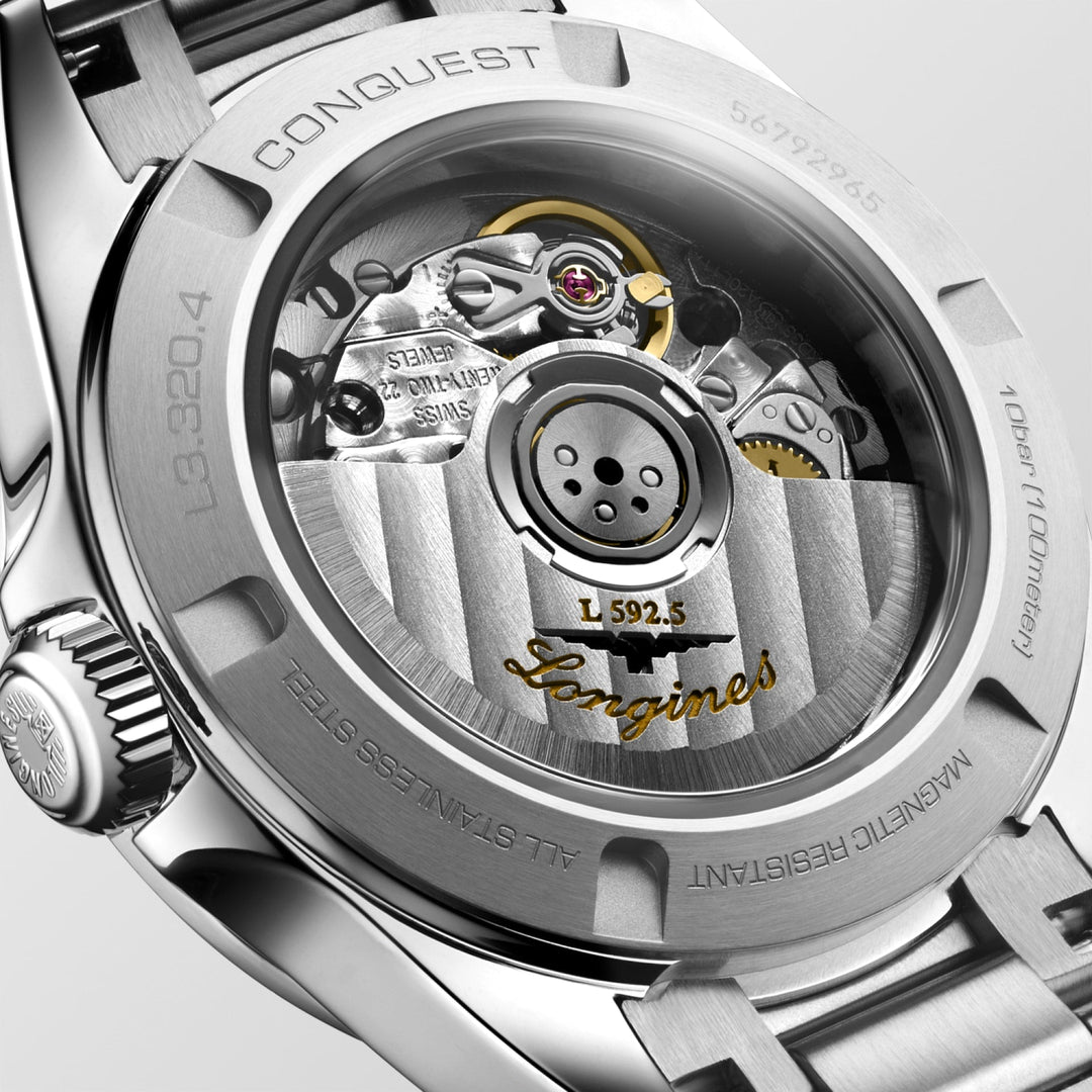 Conquest Automatic Watch, Ø 30.00 Mm, Stainless Steel.