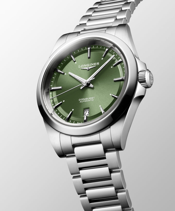 Conquest Automatic Watch, Ø 38.00 Mm, Stainless Steel.