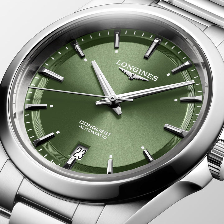 Conquest Automatic Watch, Ø 38.00 Mm, Stainless Steel.