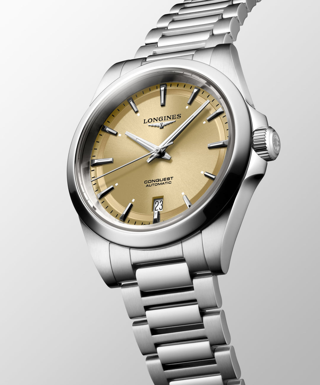 Conquest Automatic Watch, Ø 38.00 Mm, Stainless Steel.