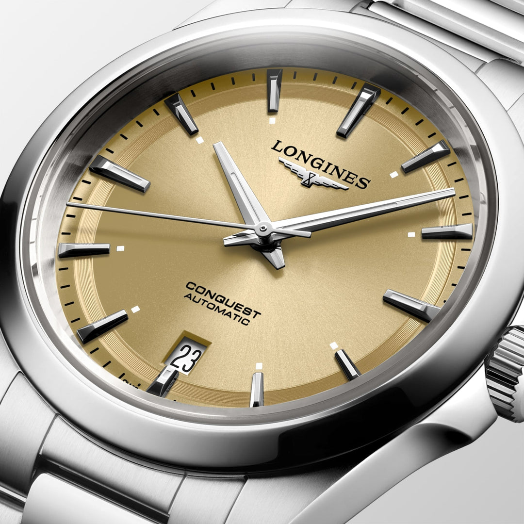 Conquest Automatic Watch, Ø 38.00 Mm, Stainless Steel.