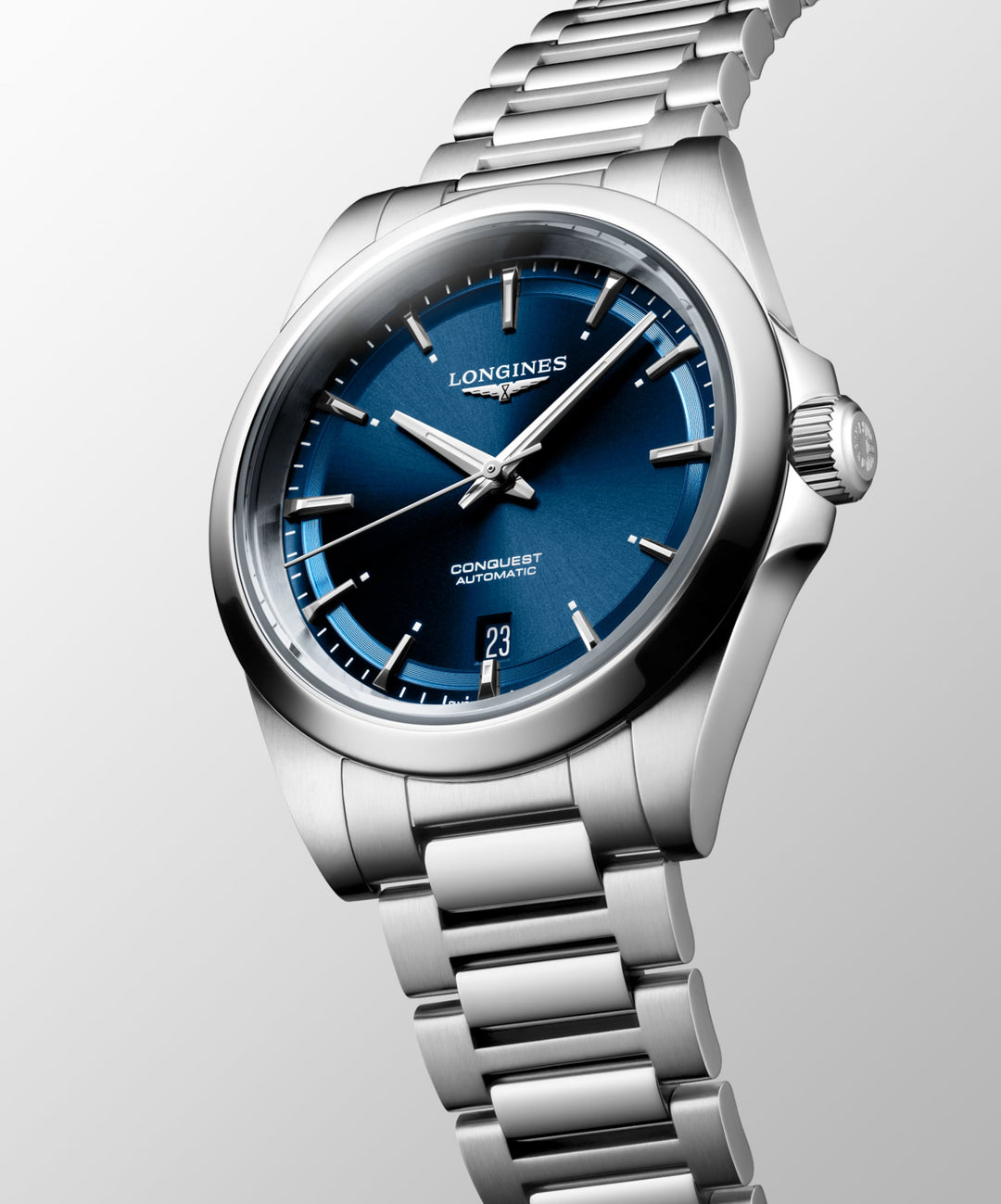 Conquest Automatic Watch, Ø 38.00 Mm, Stainless Steel.