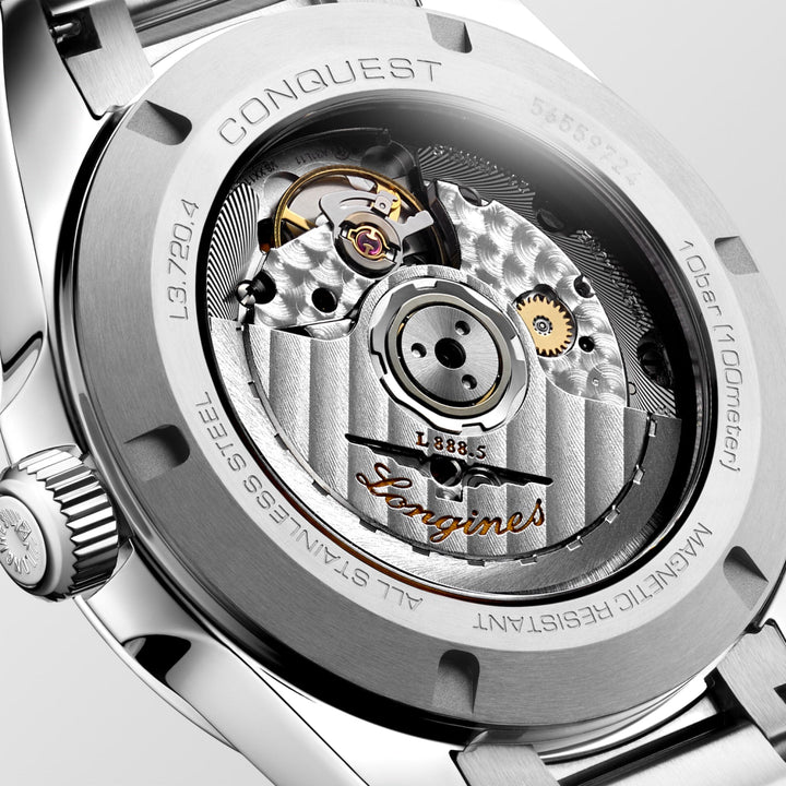 Conquest Automatic Watch, Ø 38.00 Mm, Stainless Steel.