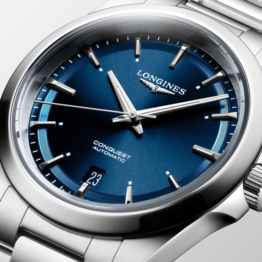 Conquest Automatic Watch, Ø 38.00 Mm, Stainless Steel.