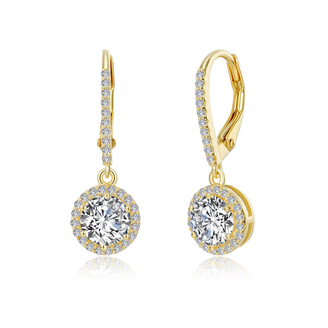 halo drop earrings 1
