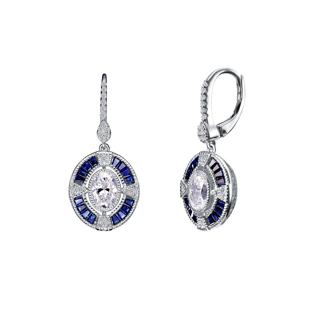 vintage inspired drop earrings