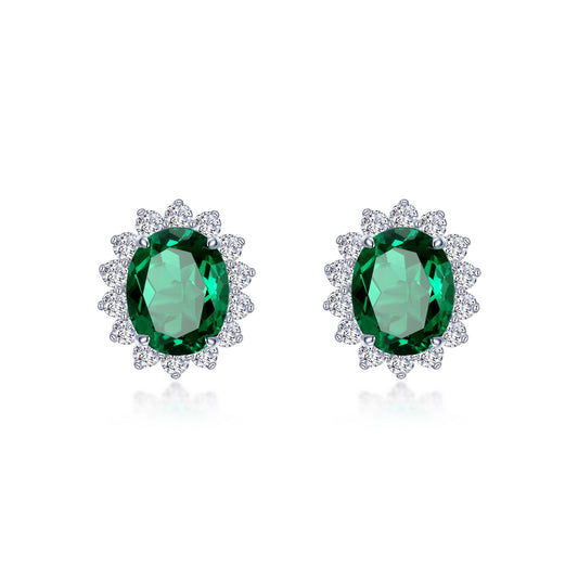 6 2 ctw halo stud earrings