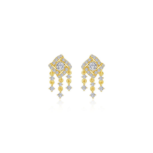 mini chandelier earrings