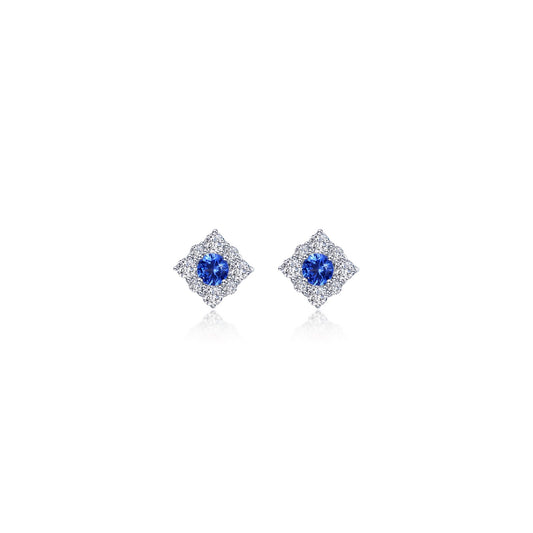 0 54 ctw halo stud earrings 1