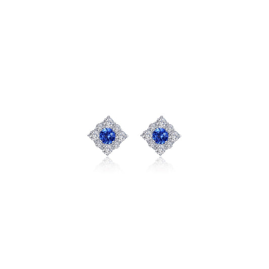 0 54 ctw halo stud earrings 1