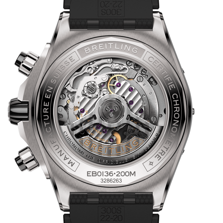 breitling super chronomat b01 44 watch eb0136251m1s1