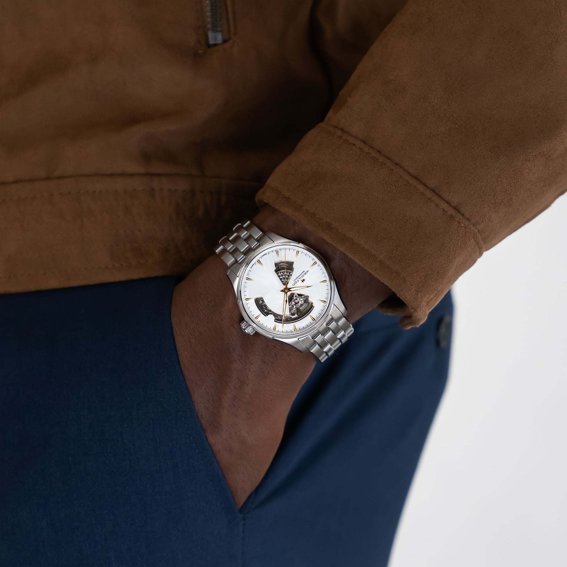 Hamilton Jazzmaster Open Heart Auto H32675151