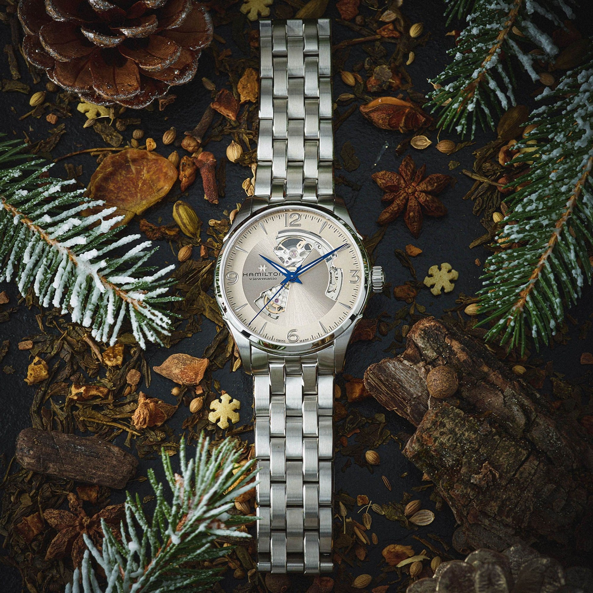 Hamilton Jazzmaster Open Heart Auto H32705121