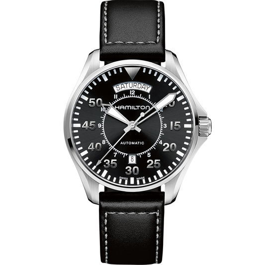 Hamilton Khaki Aviation Pilot Day Date Auto H64615735
