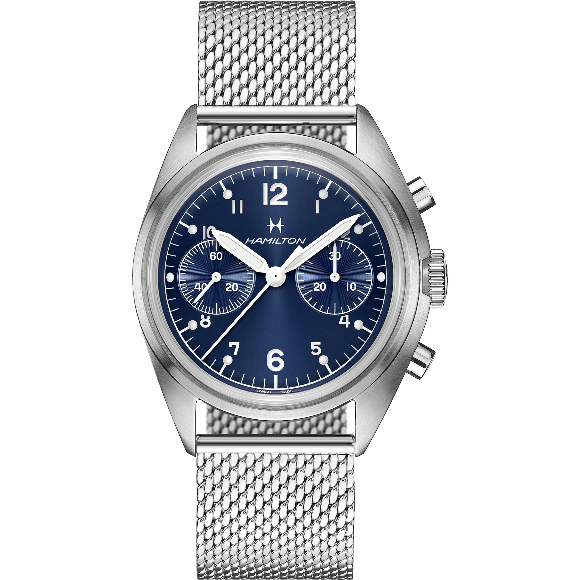 Hamilton Khaki Aviation Pilot Pioneer Mechanical Chrono H76409140