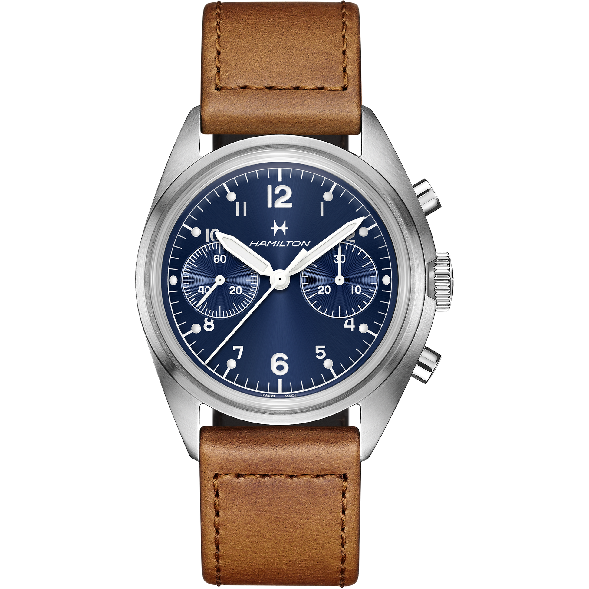 Hamilton Khaki Aviation Pilot Pioneer Mechanical Chrono H76409540