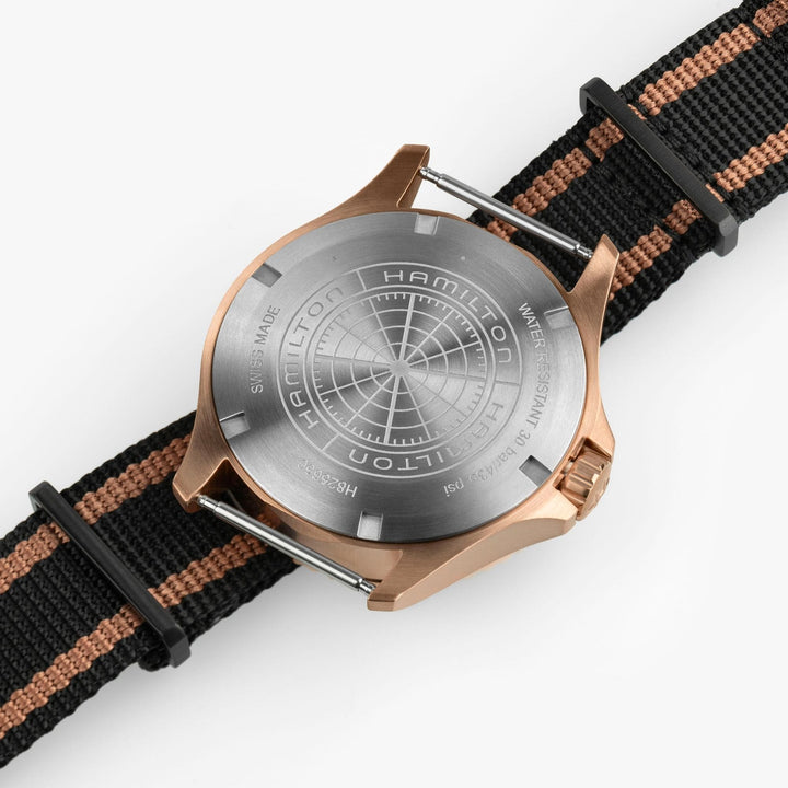Hamilton Khaki Navy Scuba Automatic GMT 43mm Bronze H82565930