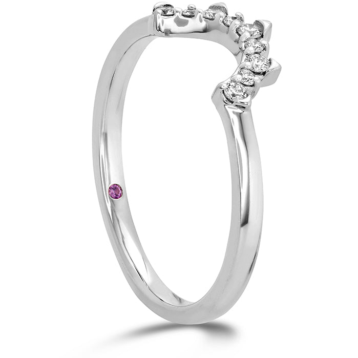 0 1 ctw behati tiara band in 18k white gold