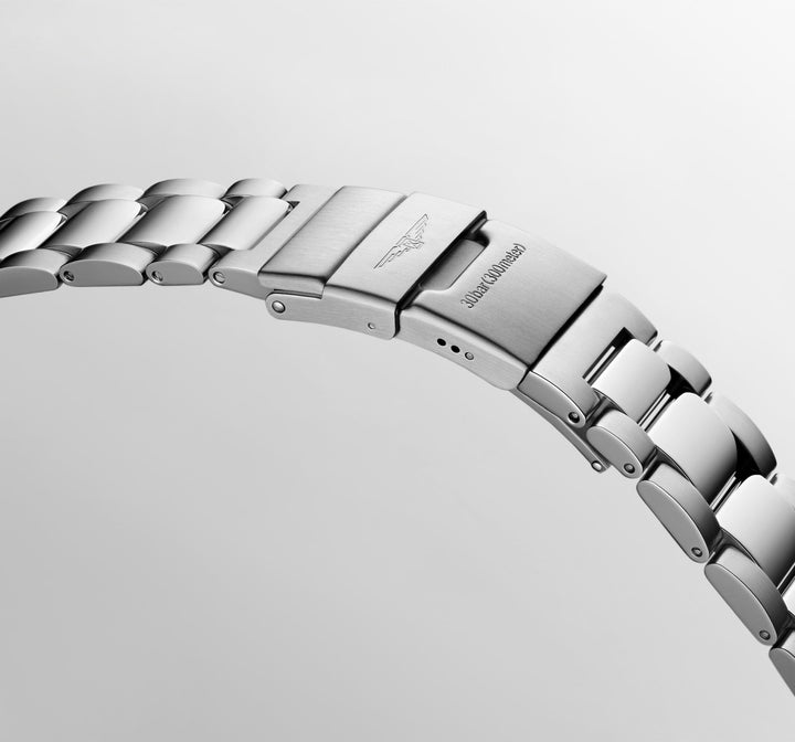 Hydroconquest Automatic Watch, Ø 41.00 Mm, Stainless Steel And Ceramic Bezel.