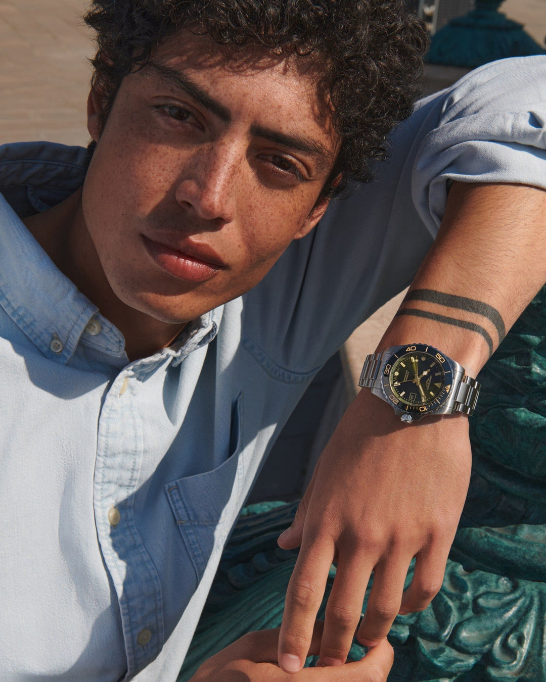 Hydroconquest Gmt Automatic Watch, Ø 41.00 Mm, Stainless Steel And Ceramic Bezel.