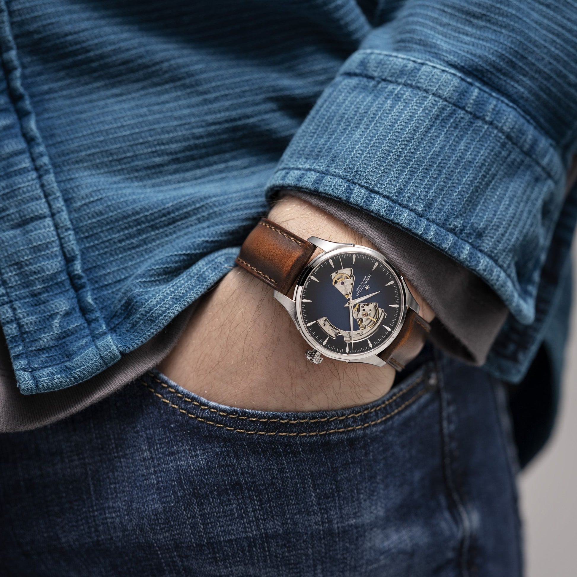 Hamilton JazzmasterOpen Heart Auto H32675540