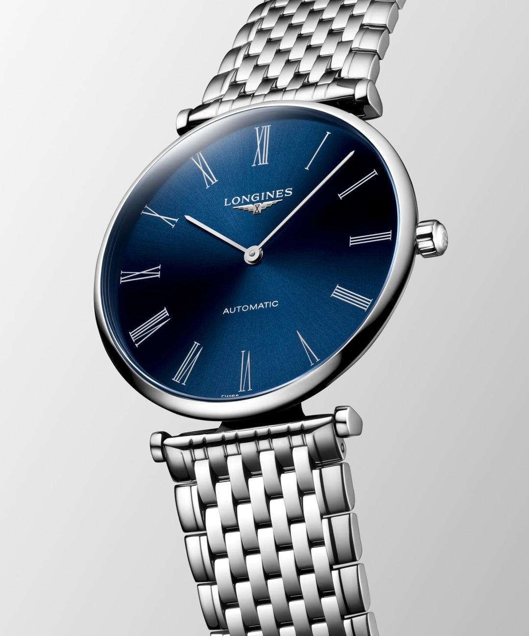 La Grande Classique De Longines Automatic Watch, Ø 38.00 Mm, Stainless Steel.